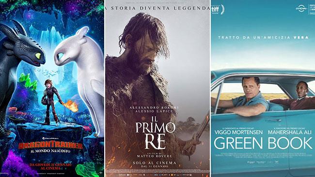 I poster di Dragon Trainer: Il mondo nascosto, Il primo re, Green Book