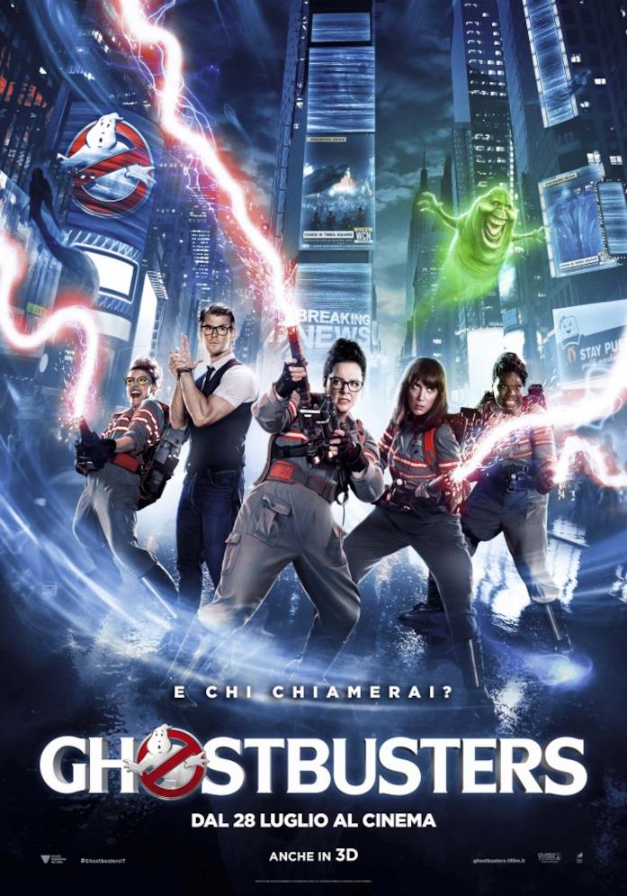 Ghostbusters , il poster ufficiale Le protagoniste di Ghostbusters nel poster ufficiale!