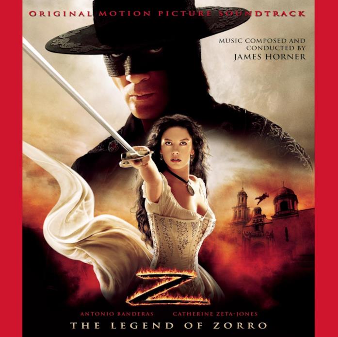 The legend of Zorro The legend of Zorro, la colonna sonora