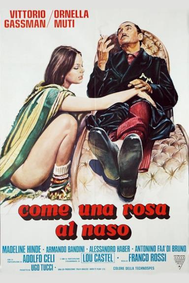 Poster Come una rosa al naso