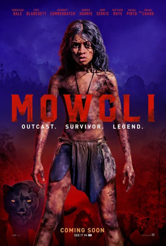 La locandina di Mowgli - Il figlio della giungla, dal 7 dicembre su Netflix Mowgli - Il figlio della giungla arriva su Netflix il 7 dicembre