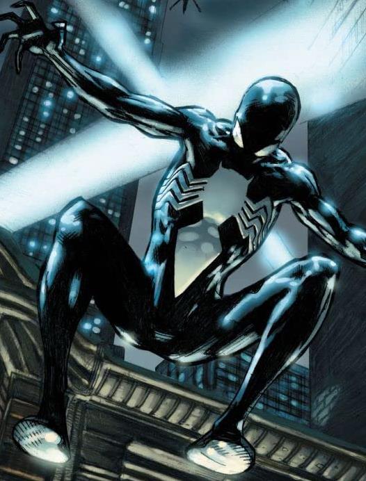 Il costume nero (senza i poteri di Venom) è ritornato a volte nei fumetti Dettaglio della cover di Amazing Spider-Man #541