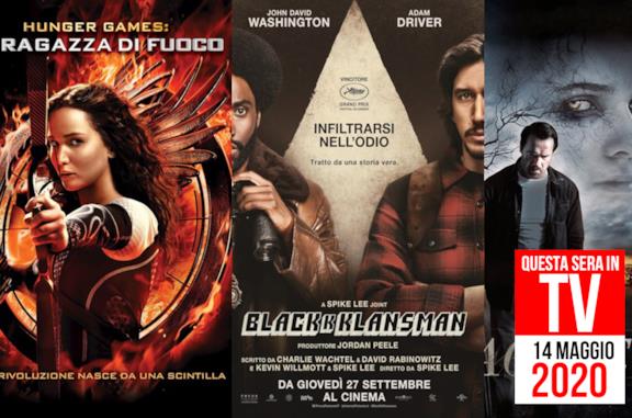Film in TV stasera: 14 maggio 2020