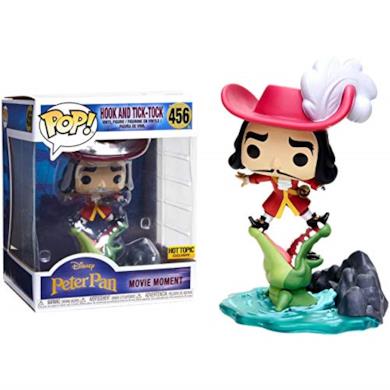 Funko Pop Hook Tick-Tock 456 Peter Pan Figure 15 CM Movie Moments Disney #1