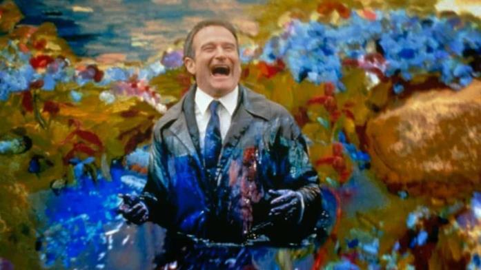 Robin Williams è stato protagonista del film Al di là dei sogni Un'immagine del film Al di là dei sogni