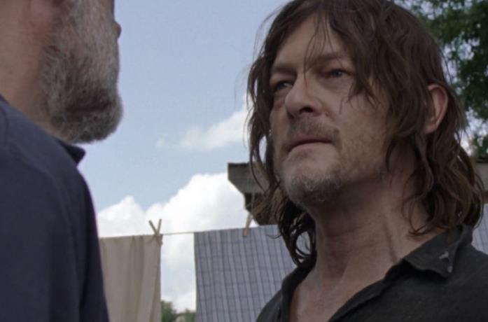 Daryl affronta Negan in The Walking Dead 10