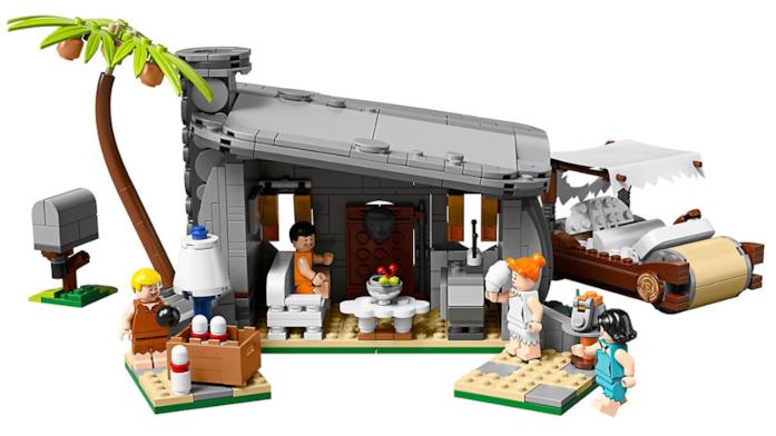 Il set LEGO dei Flintstones, le prime immagini Il set LEGO dei Flintstones: l'interno della casa