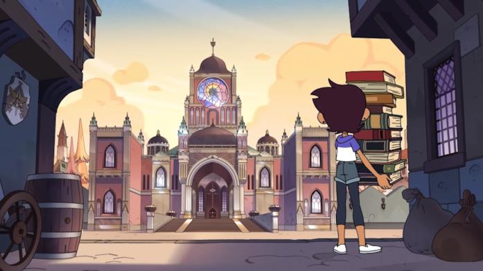 La biblioteca di The Owl House The Owl House il mondo della serie animata Disney