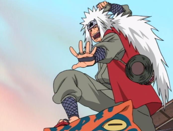 L'Eremita dei Rospi è un ninja formidabile Jiraya muore sotto i colpi di Nagato
