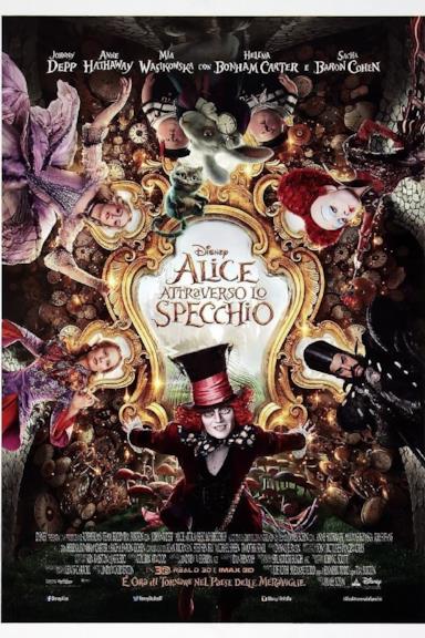 Poster Alice attraverso lo specchio
