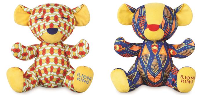 I peluche di Simba e Nala I fan potranno acquistare i peluche per contribuire alla campagna Proteggi i leoni africani