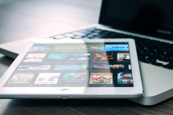 Netflix su un tablet
