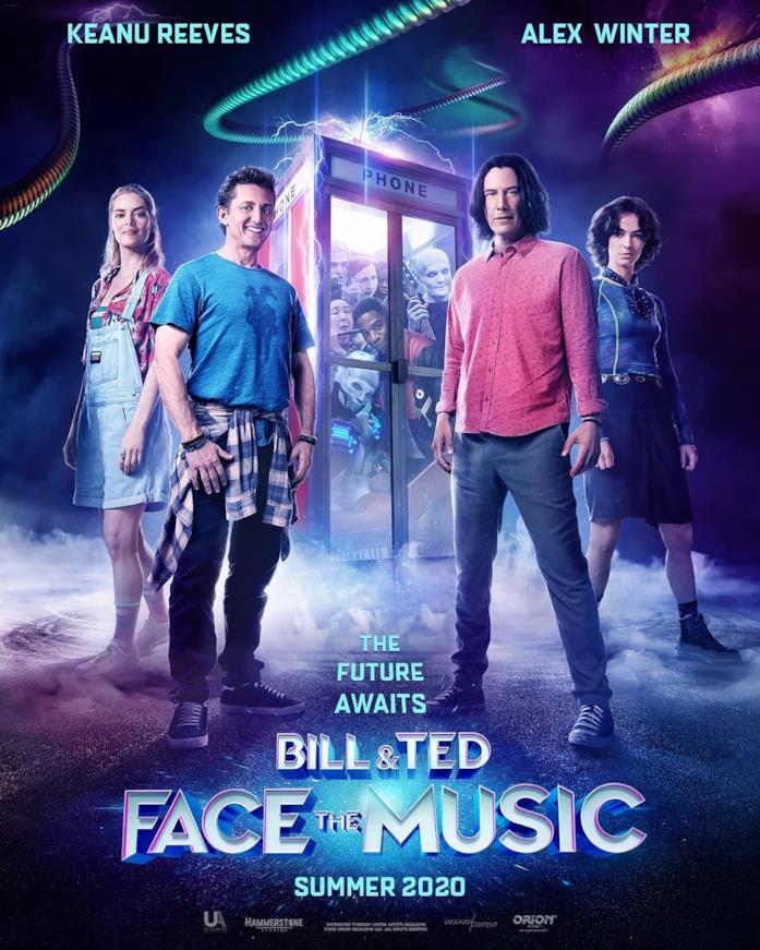 Bill & Ted face the music: la locandina I protagonisti sulla locandina di Bill & Ted Face the Music