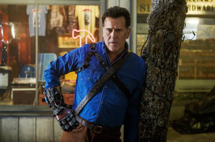 Bruce Campbell nella terza stagione di Ash vs Evil Dead