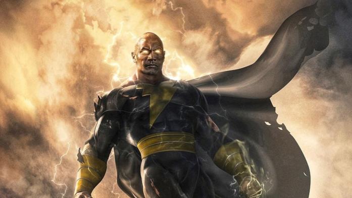 Un'immagine dedicata a Black Adam Black Adam utilizza i propri poteri