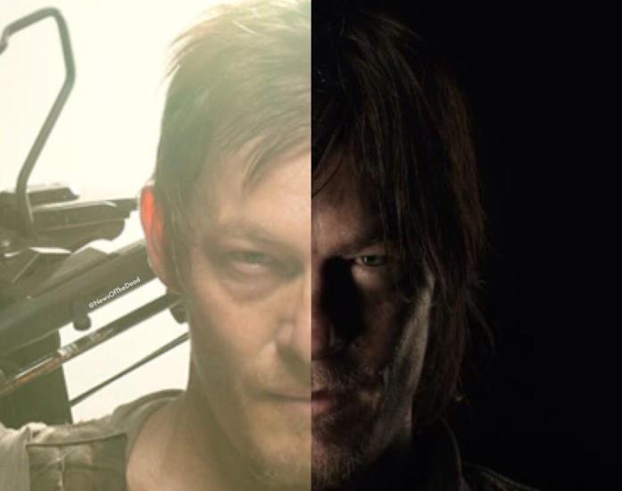 I due volti di Daryl Dixon Norman Reedus ieri e oggi