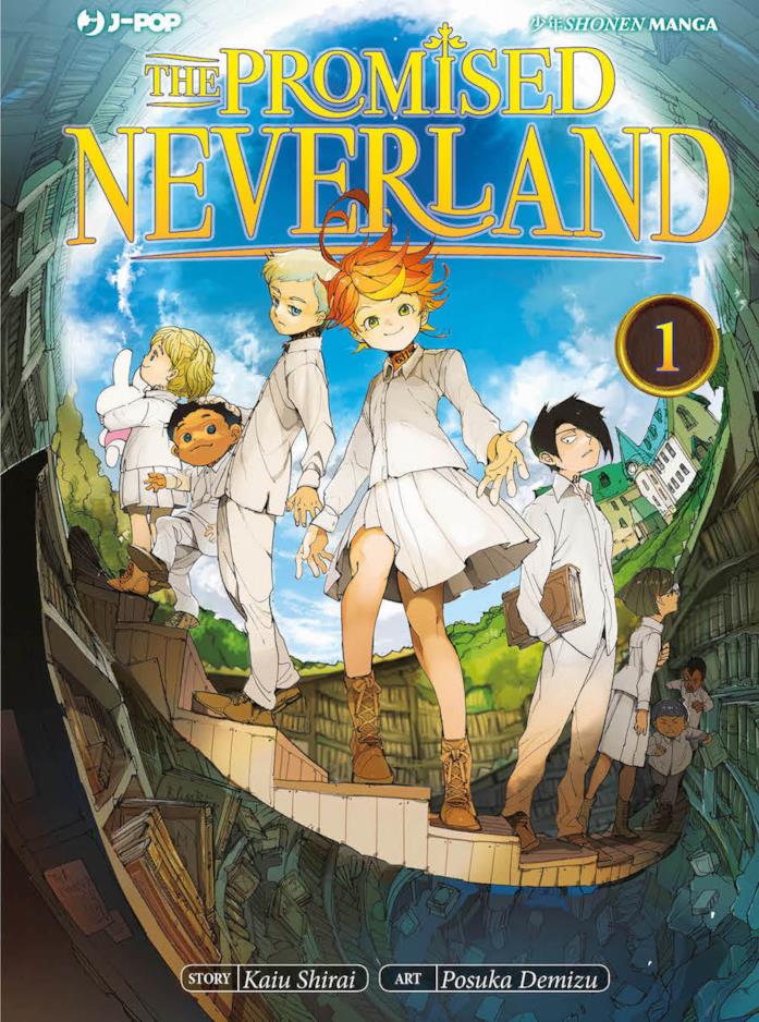 The Promised Neverland manga J-Pop Manga The Promised Neverland