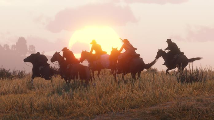 Cavalli al galoppo nella Beta di Red Dead Online