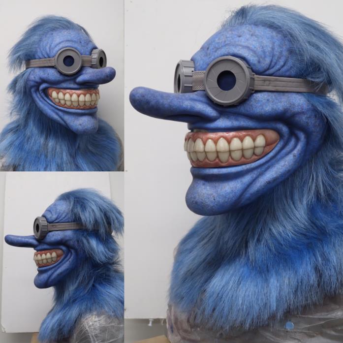 Maschera di un Mangiatore del Tempo Make up di un Mangiatore del Tempo