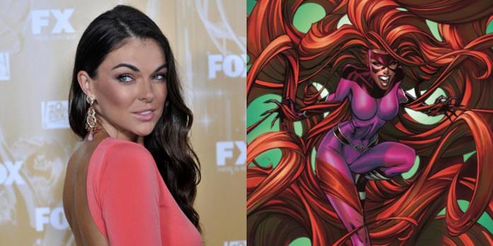 Serinda Swan sarà Medusa la regina degli inumani L'attrice Serinda Swan