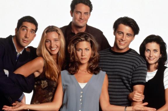I protagonisti di Friends in una immagine promozionale