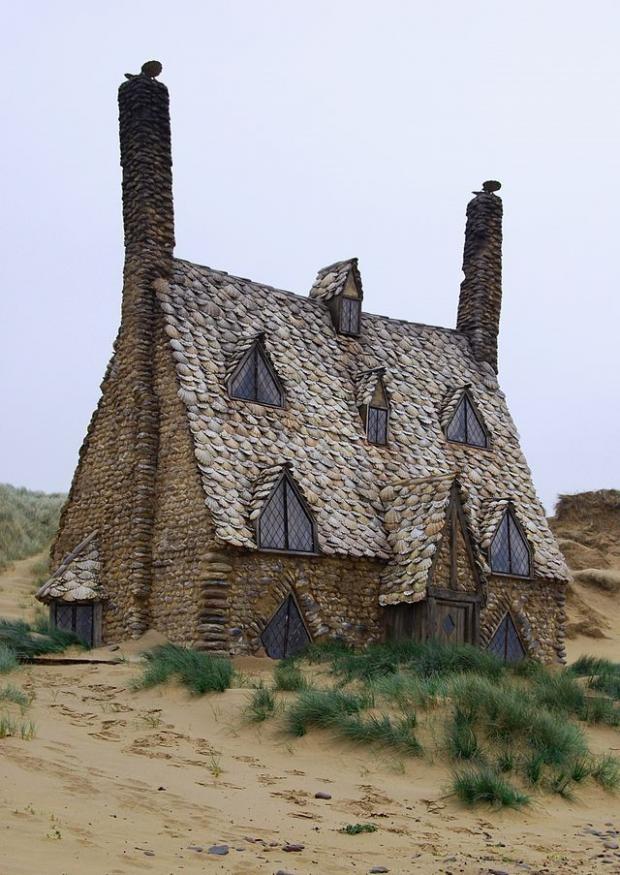 Shell Cottage (Villa Conchiglia) Set per le riprese di Harry Potter e i Doni della Morte