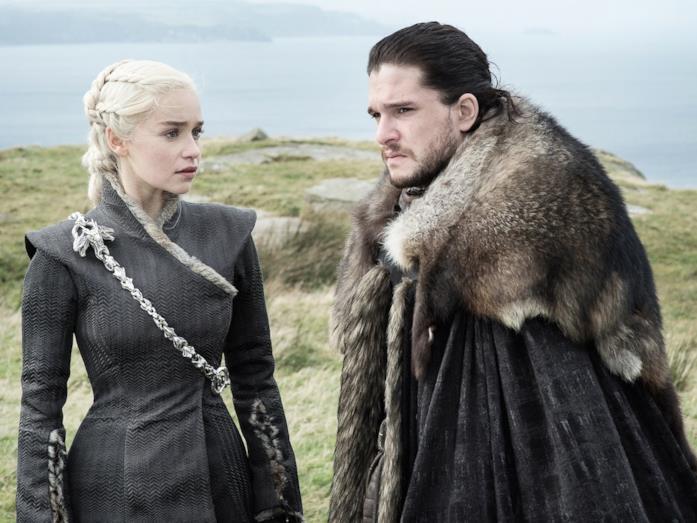 Dany e Jon, la coppia! Dany e Jon in GoT 7x05