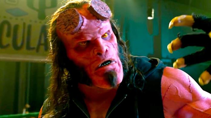 Hellboy interpretato da David Harbour