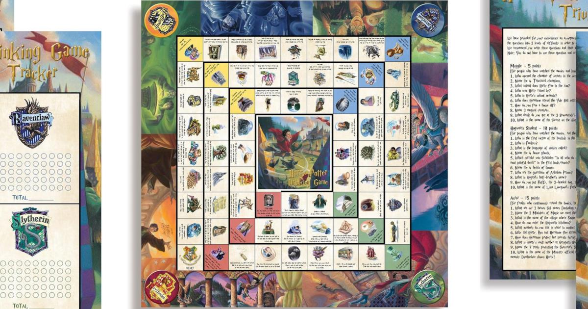 Il gioco alcolico di Harry Potter,