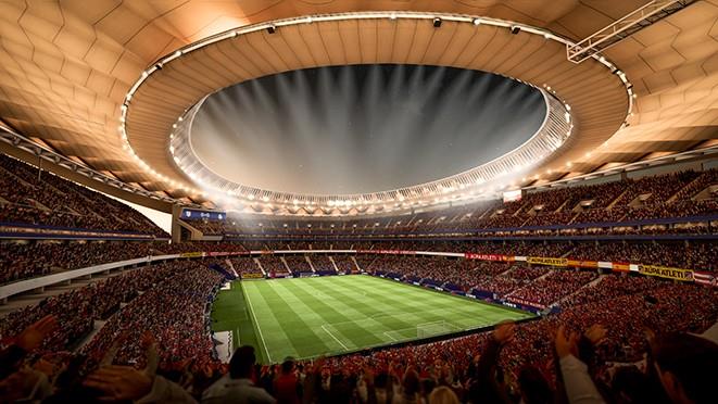 Uno degli stadi di FIFA 18