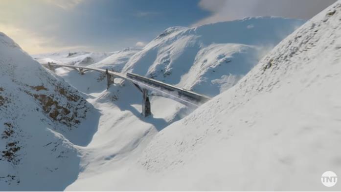 Snowpiercer Una scena di Snowpiercer serie