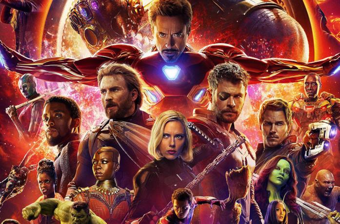 Il poster di Avengers: Infinity War
