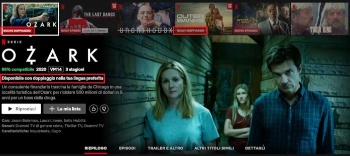 I nuovi episodi di Ozark sono ora disponibili con doppiaggio in italiano La scheda di Ozark su Netflix