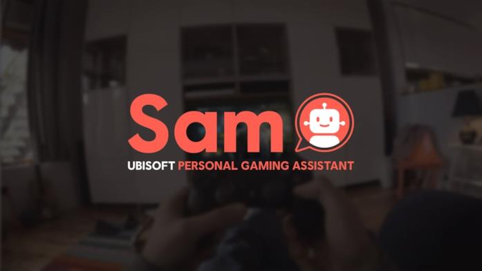 Il logo ufficiale di Sam da Ubisoft