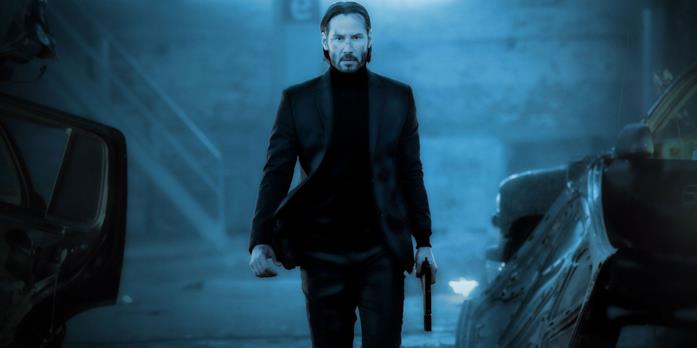 Keanu Reeves nei panni di John Wick Keanu Reeves nei panni di John Wick
