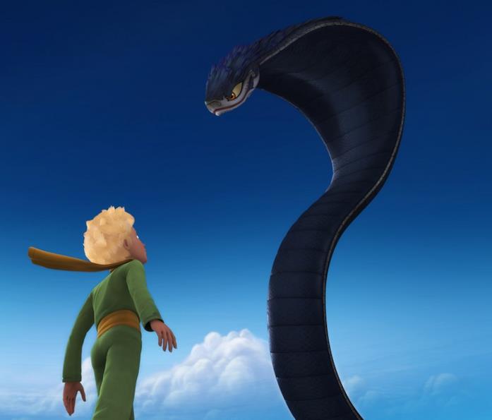 Il serpente ne Il piccolo principe Il serpente