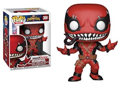 Funko- Pop Venompool Games: Marvel Contest of Champions Figurina, Multicolore, 9 cm, 26710