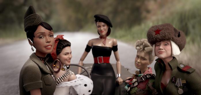 Le protagoniste di Marwen Le abitanti di Marwen