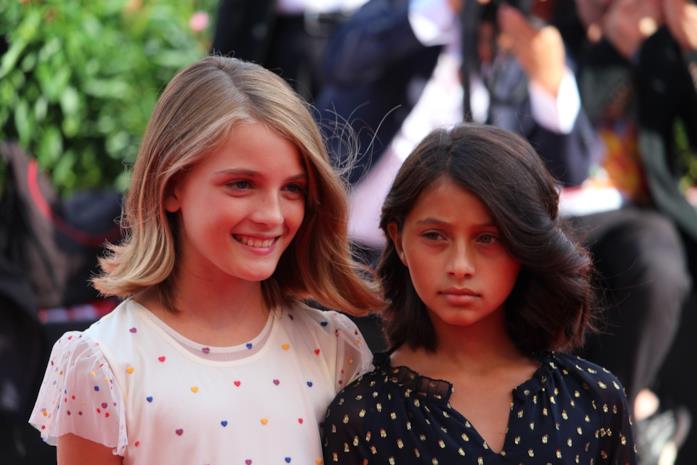 Ludovica Nasti e Elisa Del Genio Ludovica Nasti e Elisa Del Genio sul red carpet