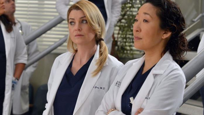 Grey's Anatomy: un'immagine di Meredith e Cristina