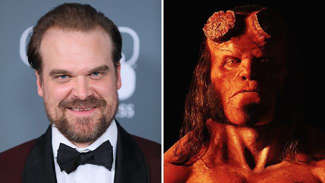 David Harbour e il suo Hellboy