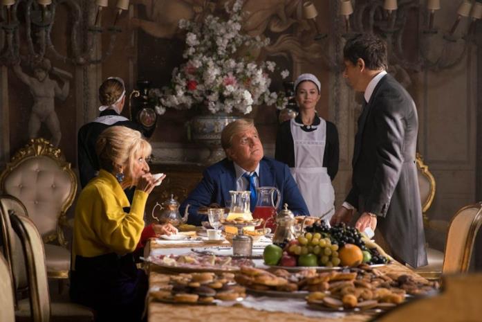 Una scena del film Poveri ma ricchissimi