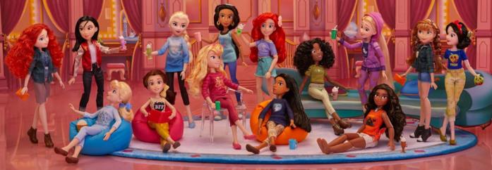 Il set di bambole dedicato alle Principesse Disney di Hasbro Il set di Hasbro al completo