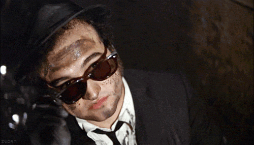 John Belushi nel film The Blues Brothers