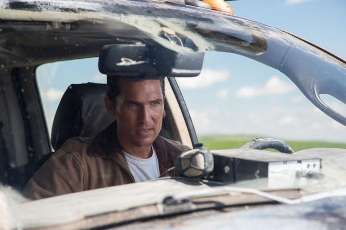 Interstellar, il finale dello sci-fi di Chris Nolan Matthew McConaughey in una scena del film