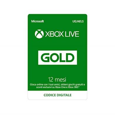 Abbonamento Xbox Live Gold - 12 Mesi | Xbox Live - Codice download
