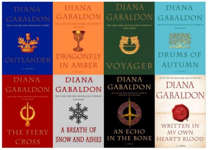 I libri di Diana Gabaldon della saga di Outlander