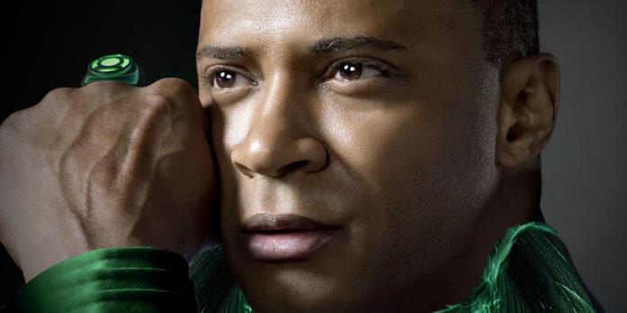 Un concept di John Diggle come Lanterna Verde