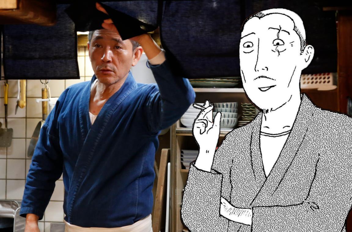 Un'immagine della serie e una del manga a confronto