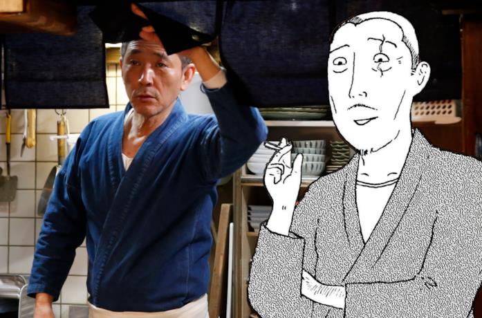Un'immagine della serie e una del manga a confronto